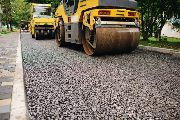 Permeable Paver Driveway in Belcourt, ND